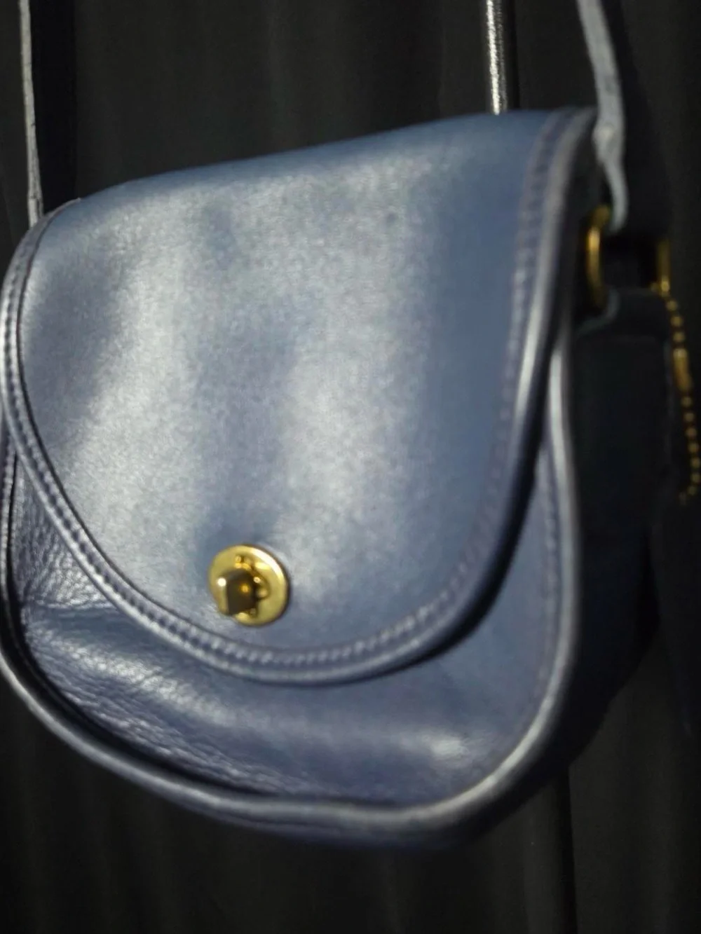 Vintage Coach Watson 9981 - Rare Bright Blue True Blue